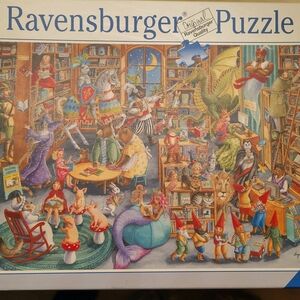 Ravensburger 1,000 Piece Puzzle, Midnight At The  Library